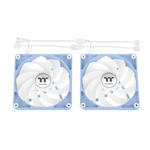 Thermaltake CT120 Reverse ARGB Sync Dual Pack Hydrangea Blue Case Fan